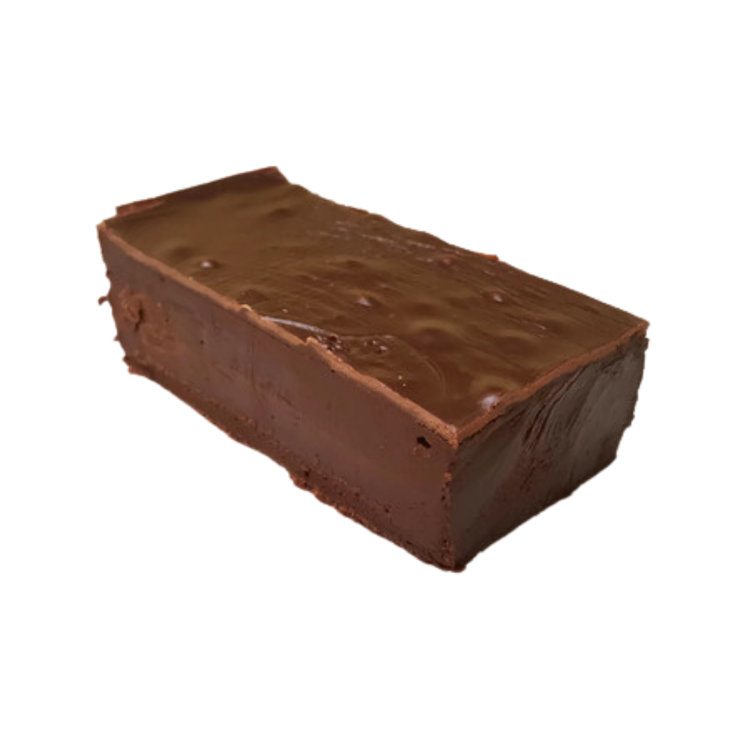 Chocolate left, chocolate fudge, creamy fudge, traditional fudge, hand made fudge, premium fudge, best fudge in Canada, made in Alberta, Edmonton fudge, Phil’s Fudge Factory