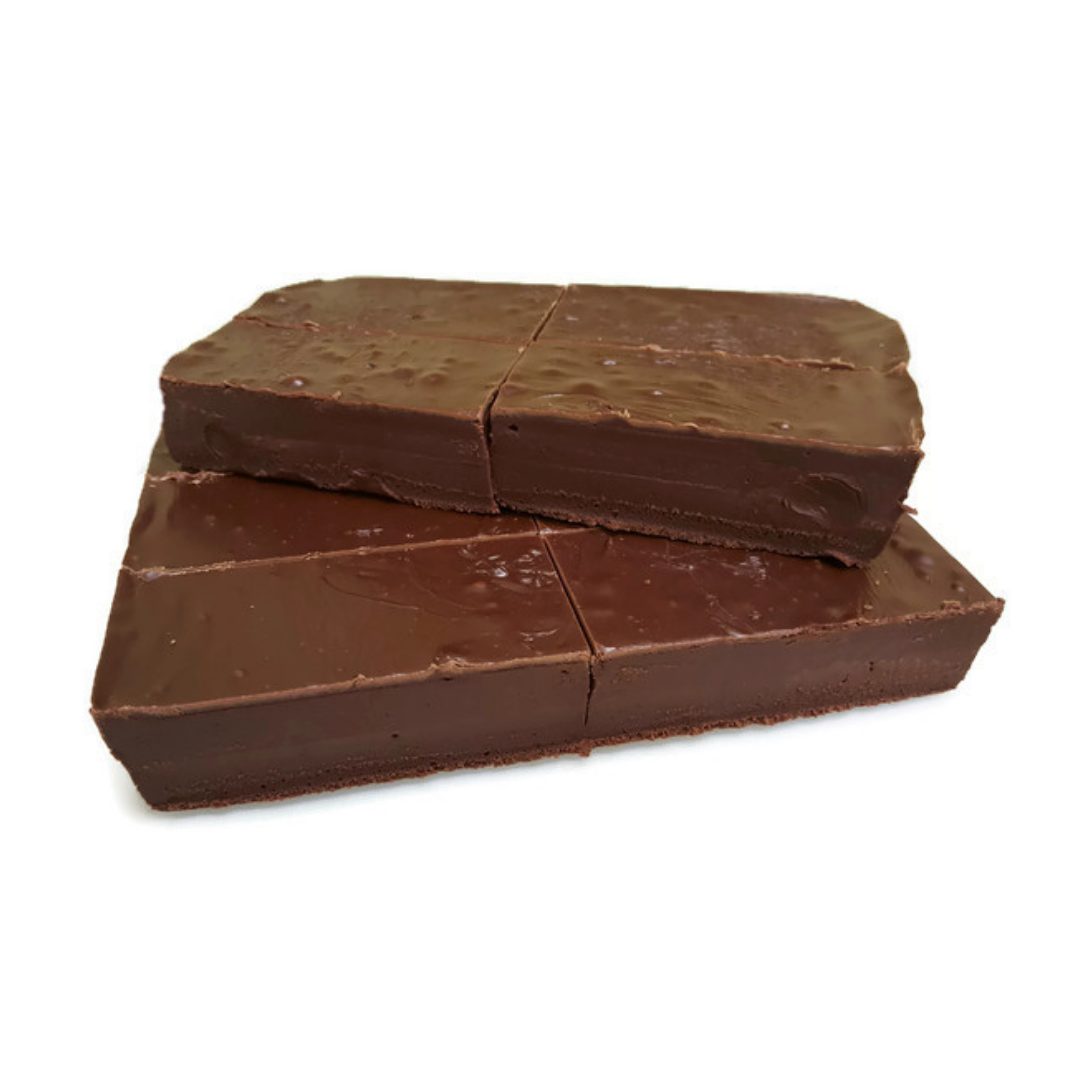 Chocolate Slab, chocolate fudge, creamy fudge, traditional fudge, hand made fudge, premium fudge, best fudge in Canada, made in Alberta, Edmonton fudge, Phil’s Fudge Factory