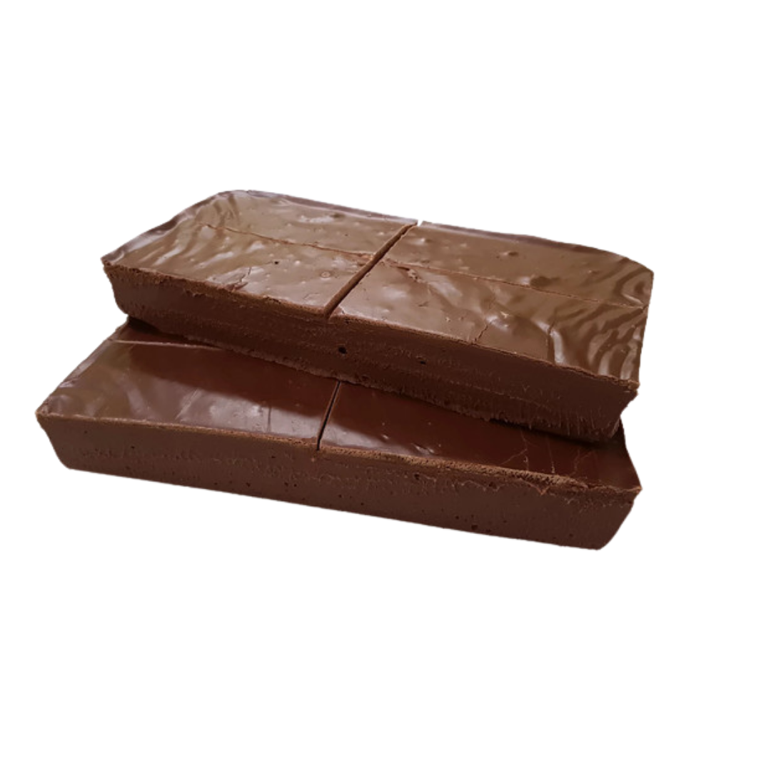 Chocolate Orange slab, chocolate fudge, orange flavoured fudge, real orange oil, creamy fudge, hand made fudge, premium fudge, best fudge in Canada, made in Alberta, Edmonton fudge, Phil’s Fudge Factory