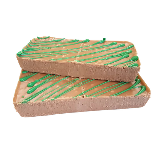 Irish cream slab, vanilla fudge, chocolate fudge, cream liqueur flavoured fudge, light chocolate fudge, creamy fudge, hand made fudge, premium fudge, best fudge in Canada, made in Alberta, Edmonton fudge, Phil’s Fudge Factory