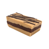 peanut butter explosion left, peanut butter fudge, chocolate fudge, melted chocolate drizzle, creamy fudge, layered fudge, hand made fudge, premium fudge, best fudge in Canada, made in Alberta, Edmonton fudge, Phil’s Fudge Factory